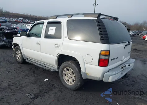 2005 Chevrolet Tahoe Z71 z USA, uszkodzony, nr VIN 1GNEK13T35R218259